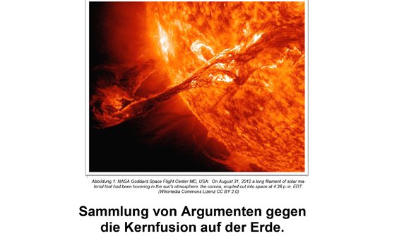 NASA Goddard Space Flight Center MD, USA:  On August 31, 2012 a long filament of solar ma- terial that had been hovering in the sun's atmosphere, the corona, erupted out into space